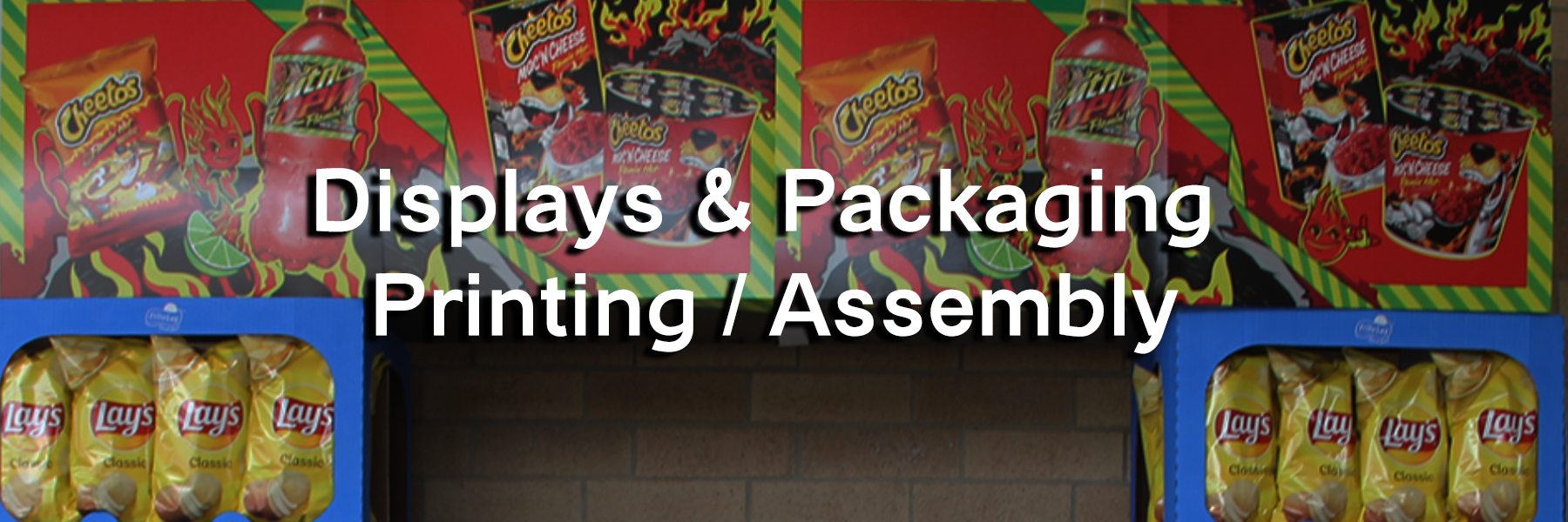 Custom Printed Cardboard Product Display Printing and Assembly
