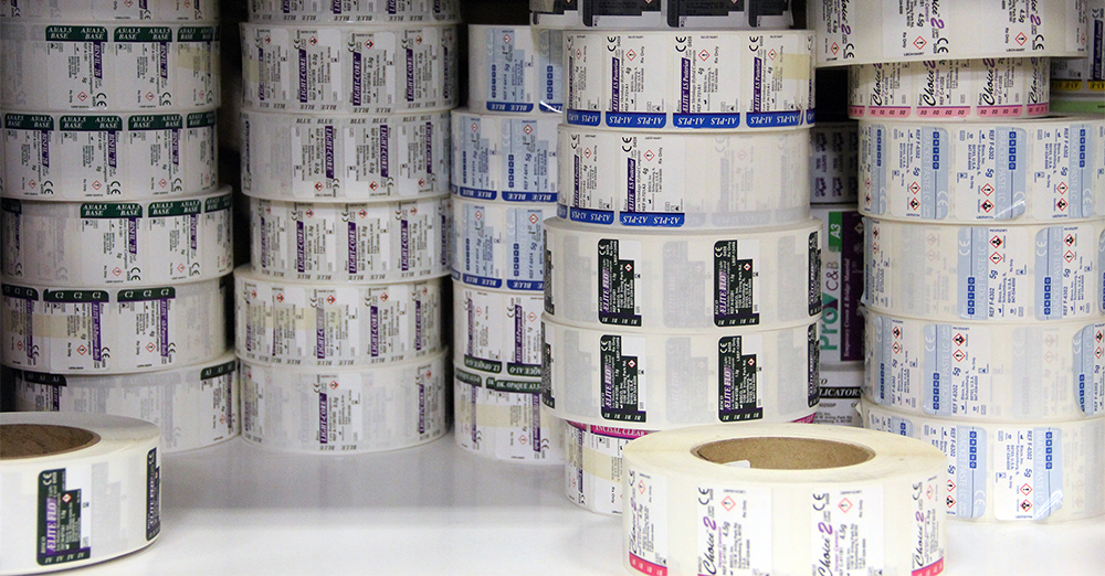 Printed Medical Labels 