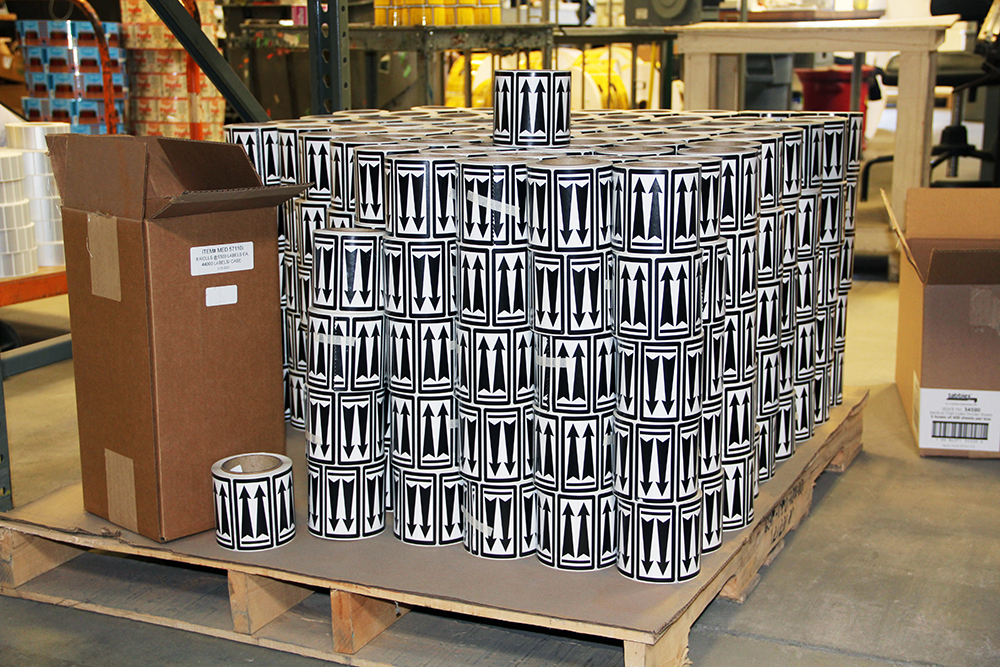 Printed Shipping Labels